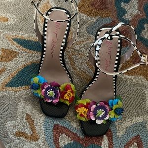 In Box-Betsy Johnson Kamdyn Multi Color heel